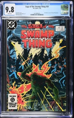 1984 Saga of the Swamp Thing #20 CGC 9.8 DC Comics