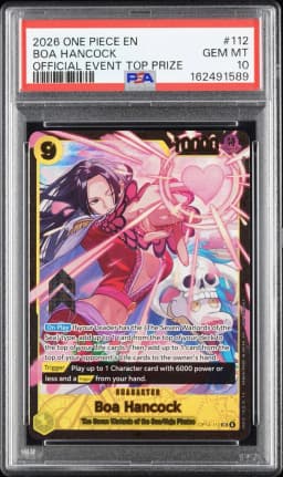 2026 #112 Boa Hancock PSA 10 One Piece Promos