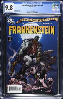 2006 Seven Soldiers: Frankenstein #1 CGC 9.8 DC Comics