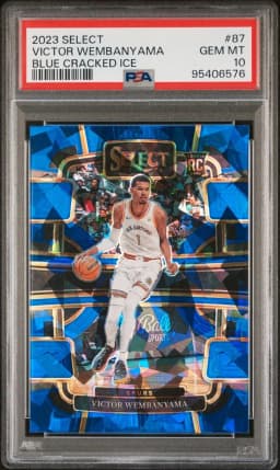 2023 #87 Victor Wembanyama PSA 10 Panini Select