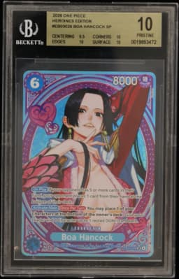 2026 #EB03026 Boa Hancock SP BGS 10 One Piece Card Game -ONE PIECE Heroines Edition-