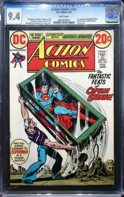 1973 Action Comics #421 CGC 9.4 DC Comics