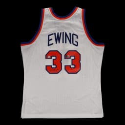 #NA Patrick Ewing Signed Autographed New York Knicks Jersey - PSA AUTH, LOA