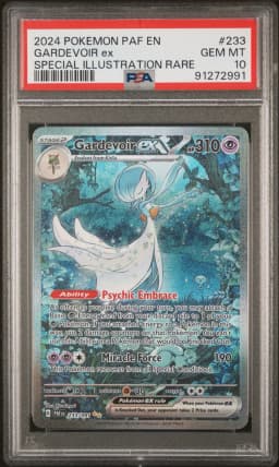2024 #233 Gardevoir EX PSA 10 Paf EN-Paldean Fates