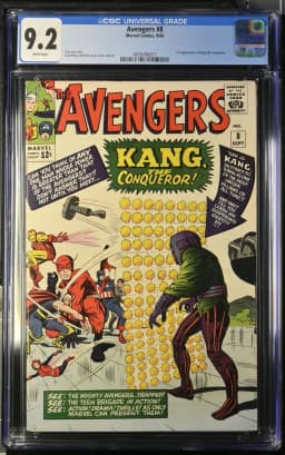 1964 #NA 1964 Avengers #8 CGC 9.2 Marvel Comics CGC 9.2