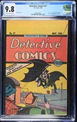 1984 Detective Comics #27 CGC 9.8 DC Comics