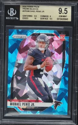 2024 #378 Michael Penix Jr. BGS 9.5 Panini Prizm Football