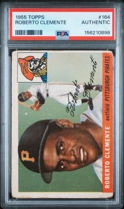 1955 #164 Roberto Clemente PSA Topps