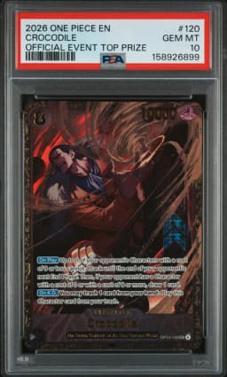 2026 #120 Crocodile PSA 10 One Piece Promos