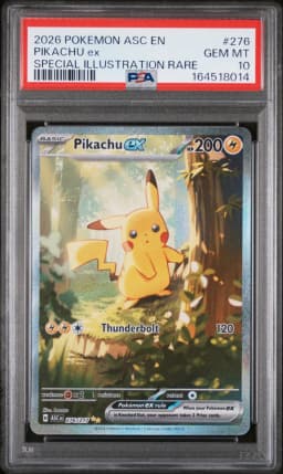 2026 #276 Pikachu EX PSA 10 Asc EN-Ascended Heroes