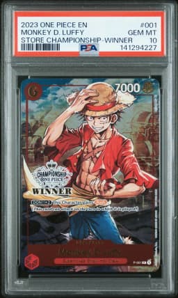2023 #001 Monkey D. Luffy PSA 10 One Piece Promos