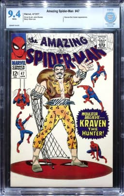 1967 Amazing Spider-Man #47 CBCS 9.4 Marvel Comics