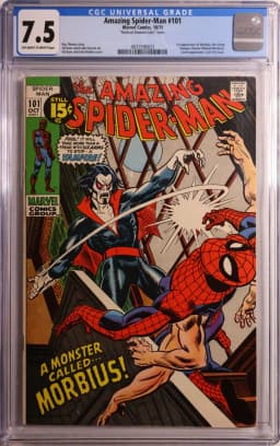 1971 #NA 1971 Amazing Spider-Man #101 CGC 7.5 Marvel Comics CGC 7.5