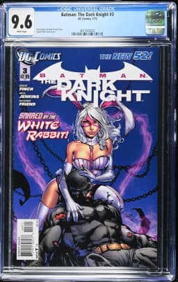 2012 #NA 2012 Batman: The Dark Knight #3 CGC 9.6 DC Comics CGC 9.6