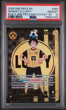 2025 #003 Monkey D. Luffy PSA 10 One Piece Promos