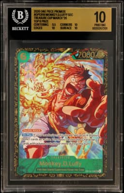 2026 #118 Monkey.D.Luffy SEC/(Treasure Cup March '26 Top 8 Prize)