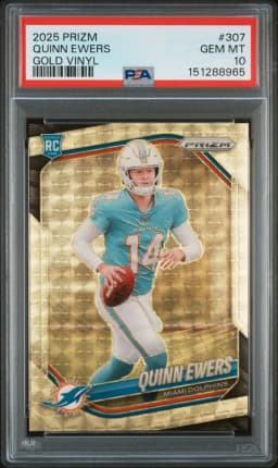 2025 #307 Quinn Ewers PSA 10 Panini Prizm