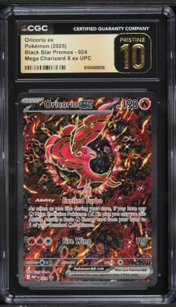 2025 Pokemon Mega Evolution Promo Ultra Premium Alt Art Oricorio EX #24 CGC 10 PRISTINE
