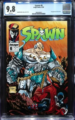 1992 Spawn #6 CGC 9.8 Image Comics
