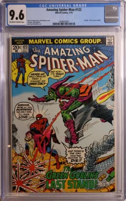 1973 #NA 1973 Amazing Spider-Man #122 CGC 9.6 Marvel Comics CGC 9.6