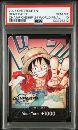 2025 #NA Don!! Card PSA 10 One Piece Promos