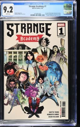 2020 Strange Academy #1 CGC 9.2 Marvel Comics