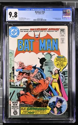 1981 Batman #332 CGC 9.8 DC Comics