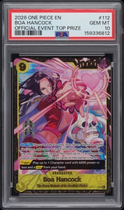 2026 #112 Boa Hancock PSA 10 One Piece Promos