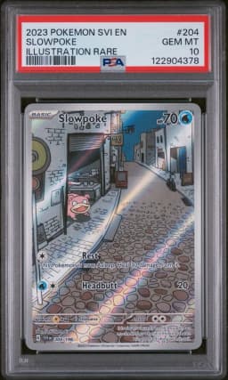 2023 #204 Slowpoke PSA 10 Svi EN-Scarlet & Violet Pokemon