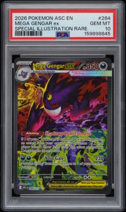 2026 #284 Mega Gengar EX PSA 10 Asc EN-Ascended Heroes