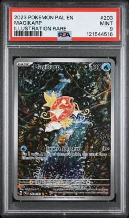 2023 #203 Magikarp PSA 9 Pal EN-Paldea Evolved