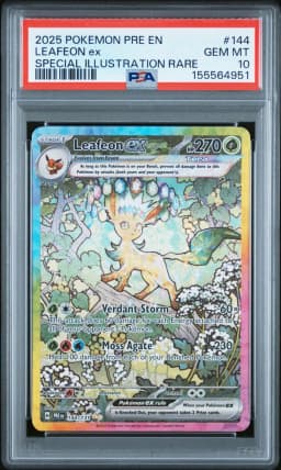 2025 #144 Leafeon EX PSA 10 Pre EN-Prismatic Evolutions