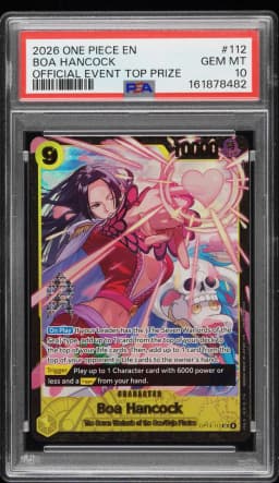 2026 #112 Boa Hancock PSA 10 One Piece Promos