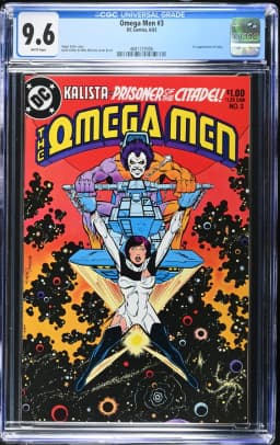 1983 Omega Men #3 CGC 9.6 DC Comics
