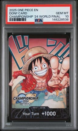 2025 #NA Don!! Card PSA 10 One Piece Promos