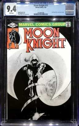 1982 Moon Knight #15 CGC 9.4 Marvel Comics