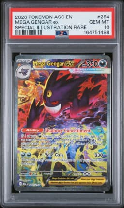2026 #284 Mega Gengar EX PSA 10 Asc EN-Ascended Heroes