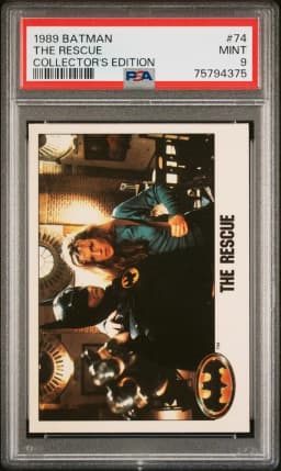 1989 #74 The Rescue PSA 9 Batman