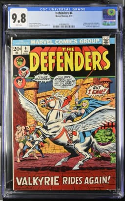 1973 #NA 1973 Defenders #4 CGC 9.8 Marvel Comics CGC 9.8