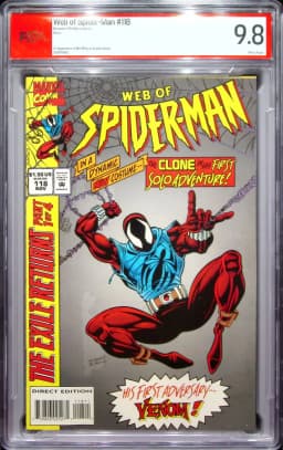 1994 Web of Spider-Man #118 CBCS 9.8 Marvel Comics