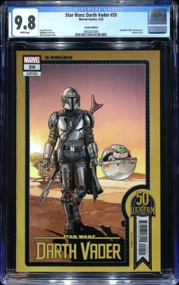 2022 Star Wars: Darth Vader #20 CGC 9.8 Marvel Comics