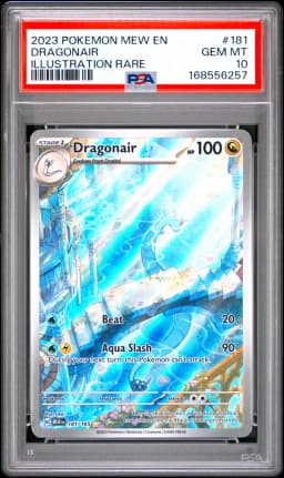 2023 #181 Dragonair PSA 10 Mew EN-151