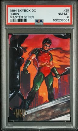 1994 #29 Robin PSA 8 Skybox DC Master Series