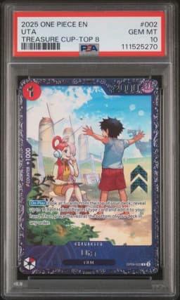 2025 #002 Uta PSA 10 One Piece Promos