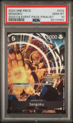 2024 #032 Sengoku PSA 10 One Piece Championship 2023 Event Pack
