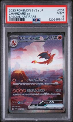 2023 #201 Charizard EX PSA 9 Japanese Sv2a-Pokemon Card 151