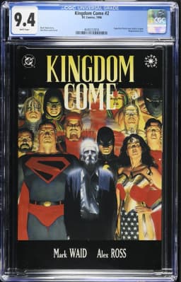 1996 Kingdom Come #2 CGC 9.4 DC Comics