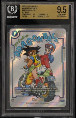 2025 #SB01019 Chi-Chi ALT ART R BGS 9.5 Dragon Ball Super Card Game Fusion World Manga Booster 01