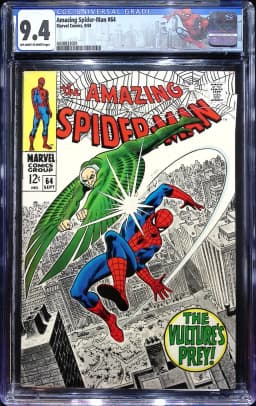 1968 Amazing Spider-Man #64 CGC 9.4 Marvel Comics