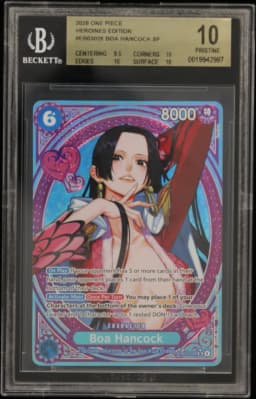 2026 #EB03026 Boa Hancock SP BGS 10 One Piece Card Game -ONE PIECE Heroines Edition-